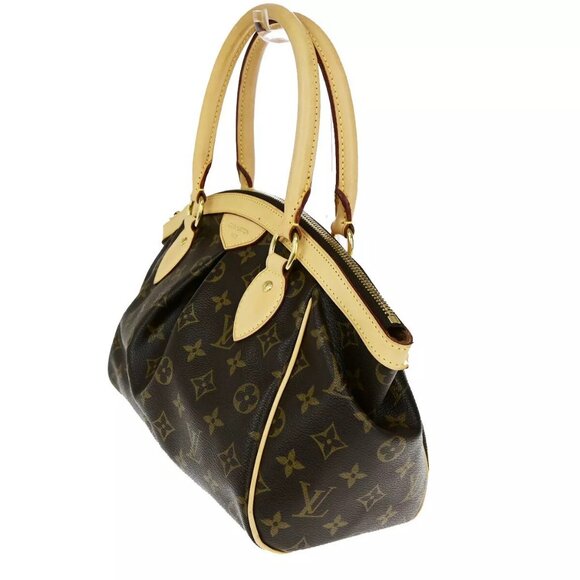 LOUIS VUITTON Tivoli PM Hand Bag Monogram Leather Brown France - Picture 4 of 15